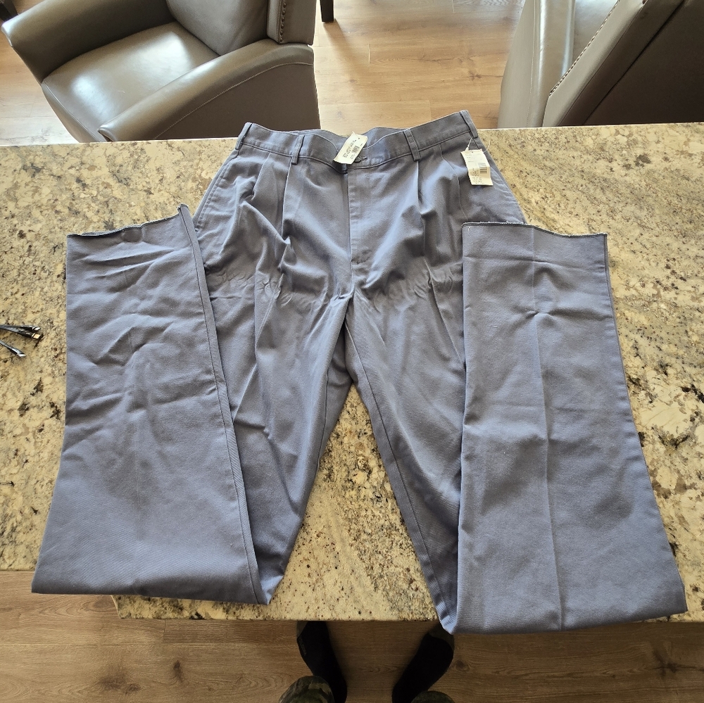 Land's End Mens Blue Slate Chino Pant